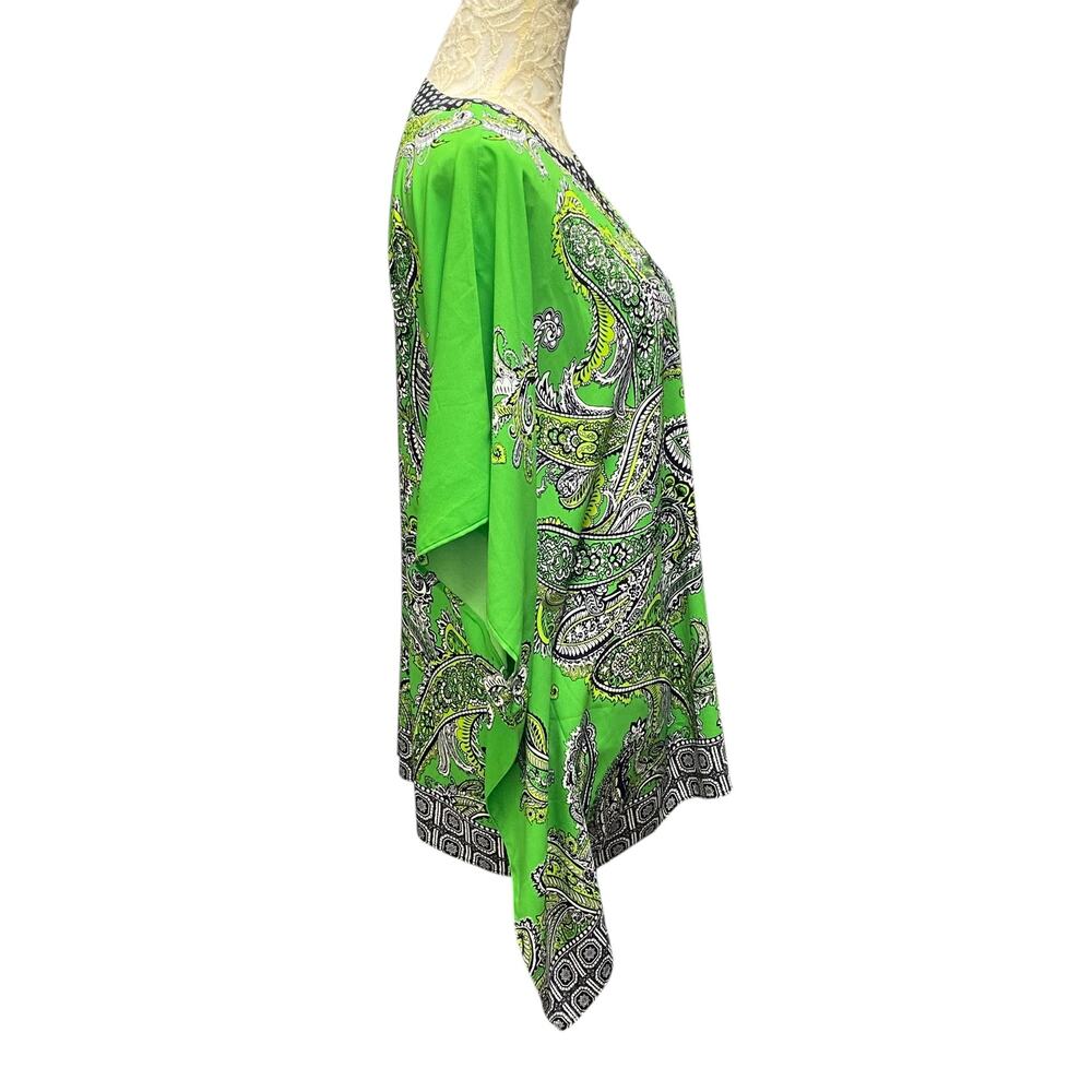 Susan Graver Tunic Medium Liquid Knit Kaftan - Picture 6 of 12